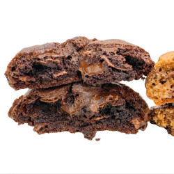Double Dark Chocolate Cookies - KAH Bakery