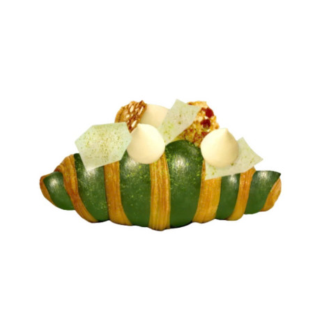 Matcha Marshmallow Croissant - KAH Bakery